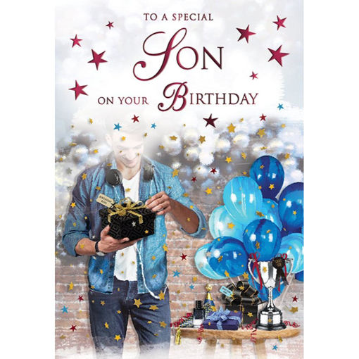 Picture of SPECIAL SON BIRTHDAY CARD